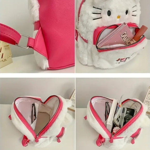 Hello Kitty plush backpack - Picture 3 of 4